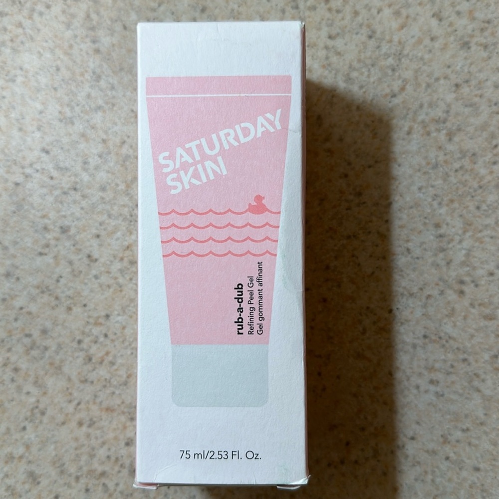 Saturday Skin 
Rub-a-dub Peel Gel